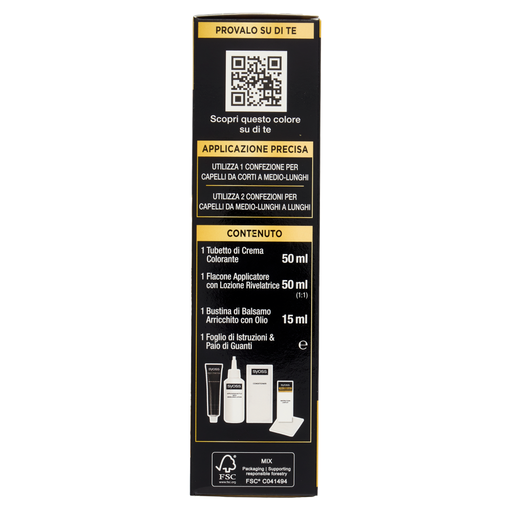 Syoss By Palette oleo intense Biondo Nocciola 6-80