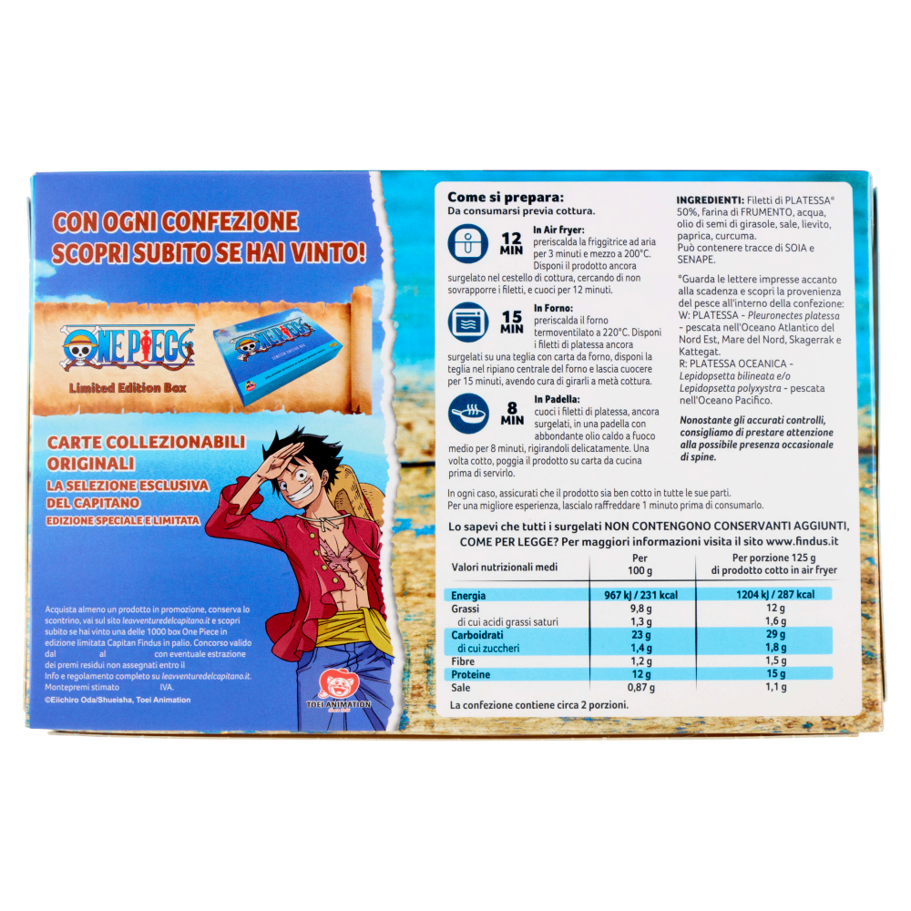 Capitan Findus Platessa Impanata 250 g