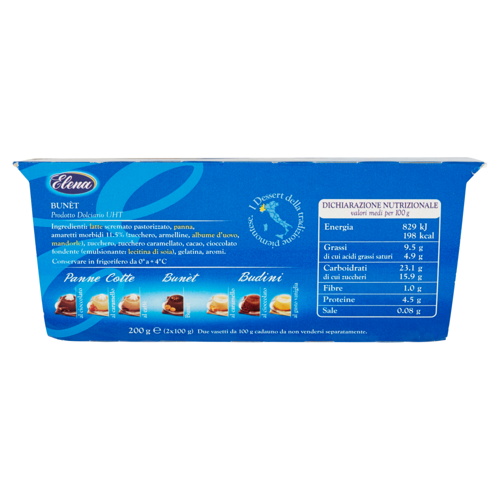 Elena Bun&egrave;t 2 x 100 g