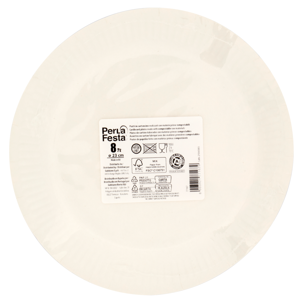 PerLa Festa Piatti ø 23 cm 8 pz
