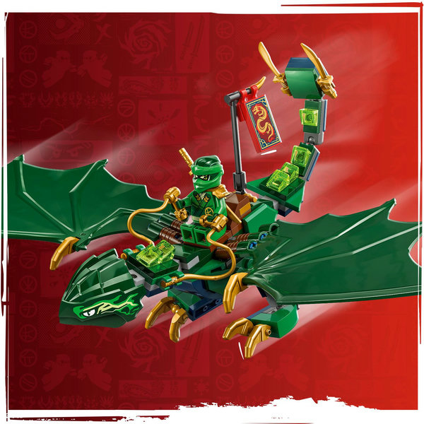 LEGO NINJAGO Drago della foresta verde di Lloyd