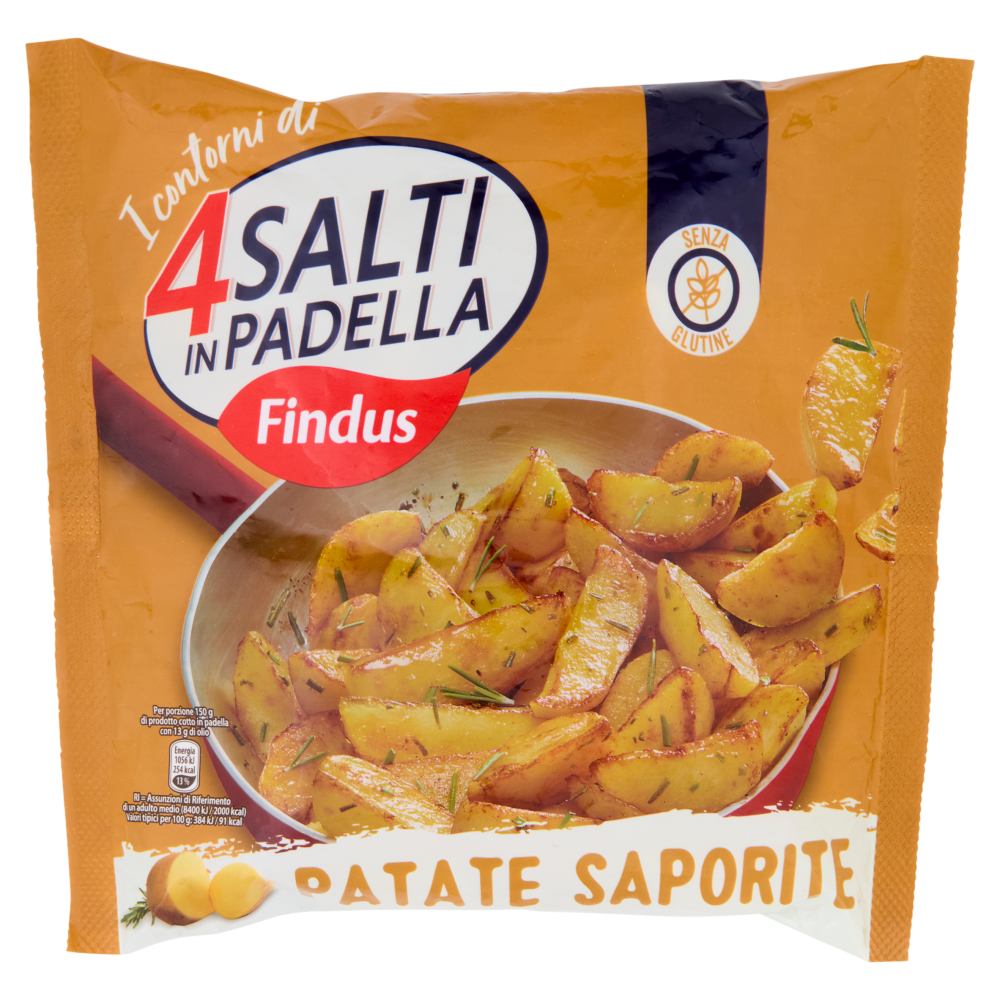 4 Salti in Padella Findus Patate Saporite 450 g