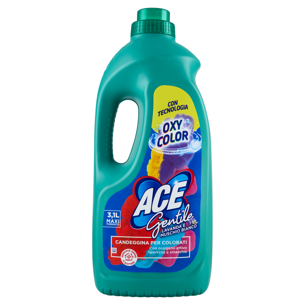 Ace Gentile Lavanda e Muschio Bianco Candeggina per Colorati 3,1 L