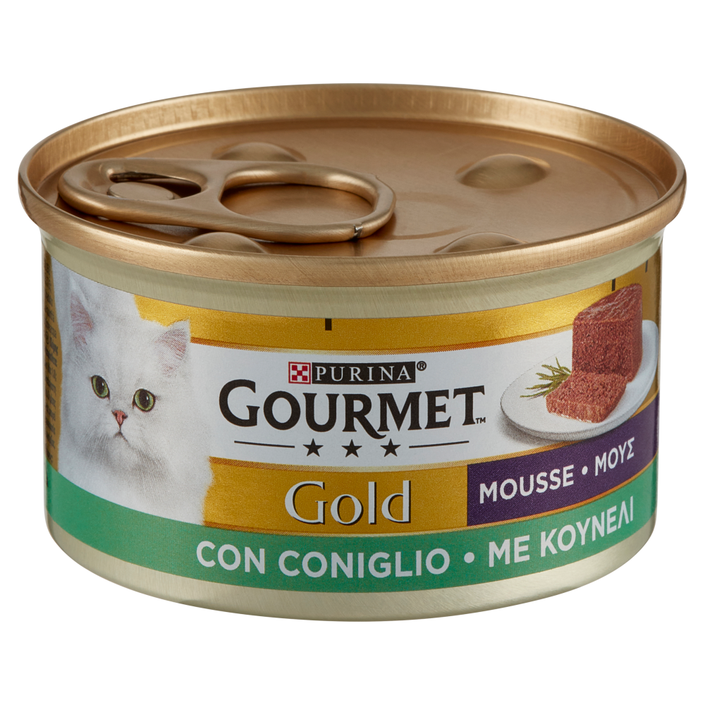 PURINA GOURMET Gold Mousse con Coniglio 85 g