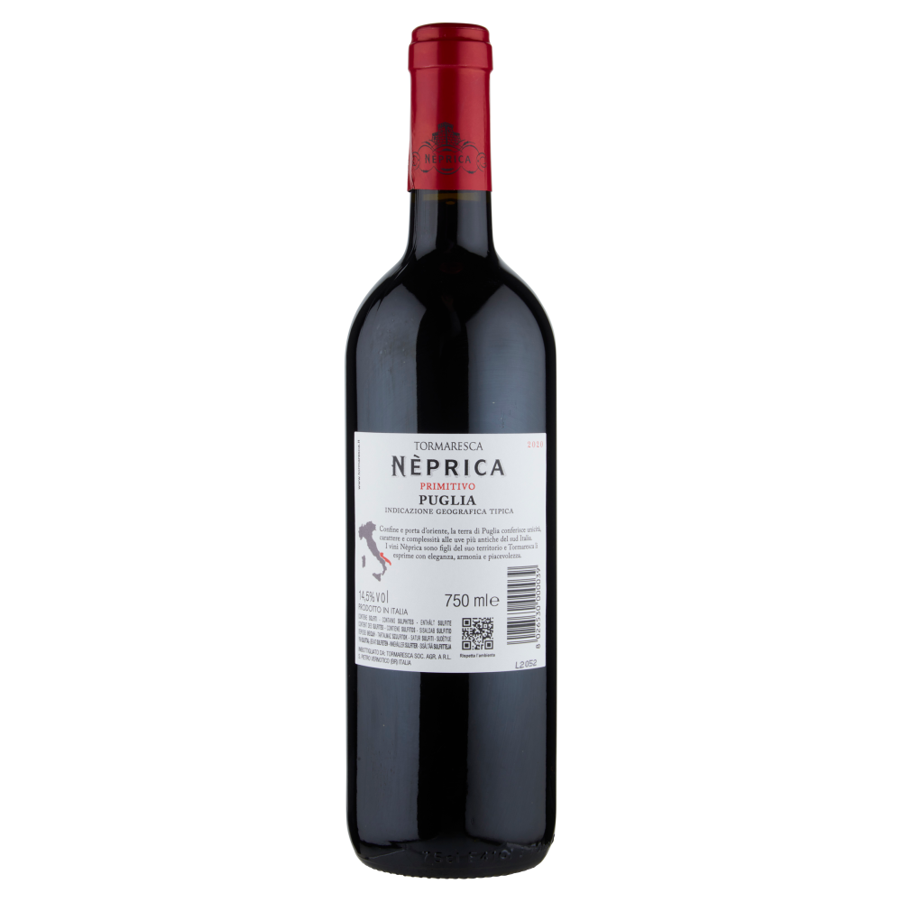 Tormaresca N&egrave;prica Primitivo Puglia IGT 750 ml