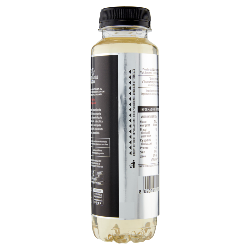 Sant'Anna Pro 15g Proteine + Zinco Gusto Tropical 330 ml