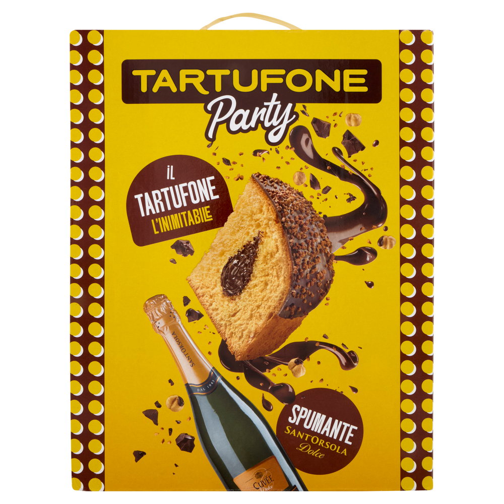 Tartufone Party il Tartufone 750 g + Spumante Sant'Orsola Dolce 75 cl