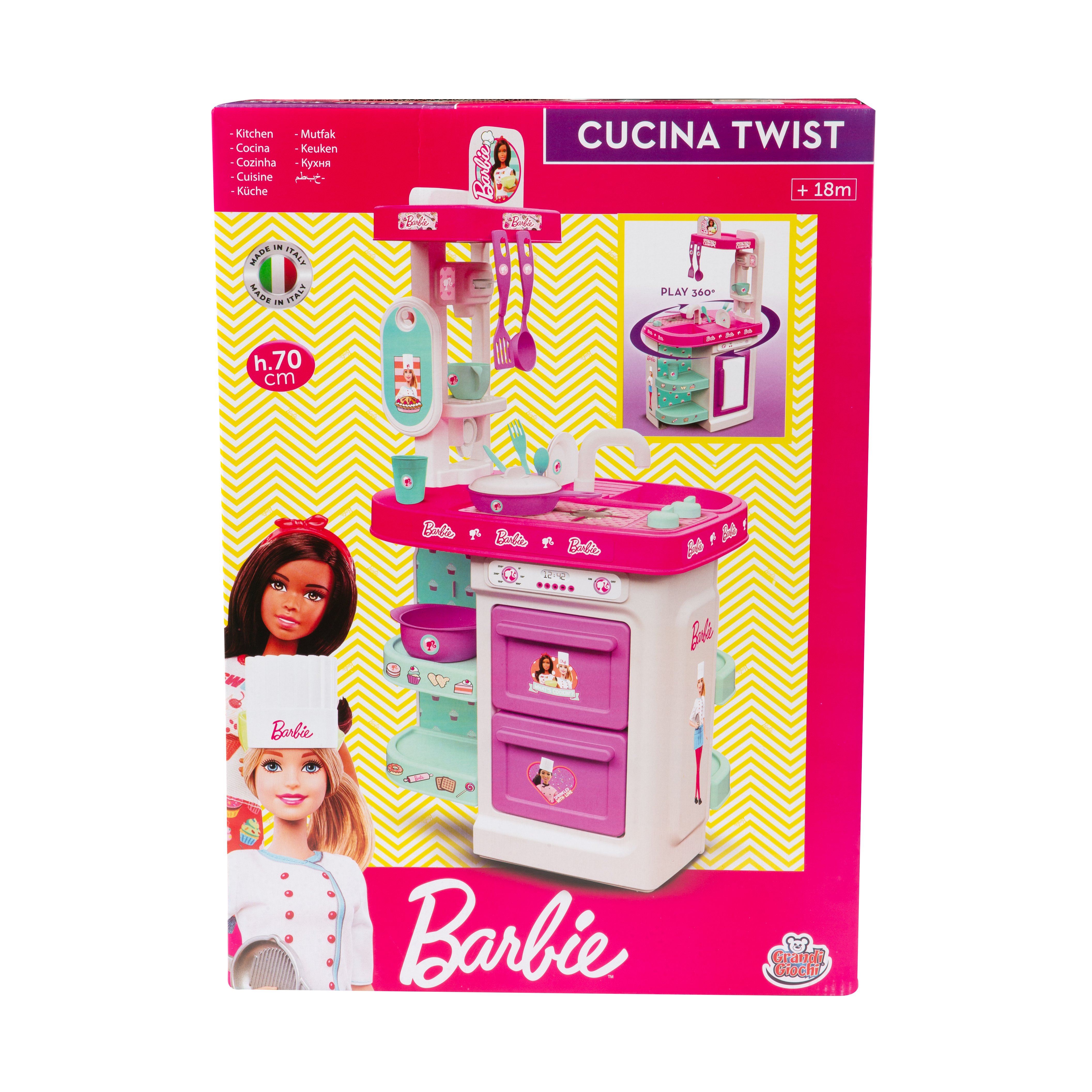Grandi Giochi Barbie Cucina Twist