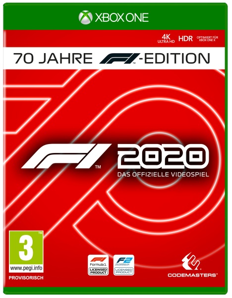 PLAION F1 2020: Seventy Edition Inglese Xbox One