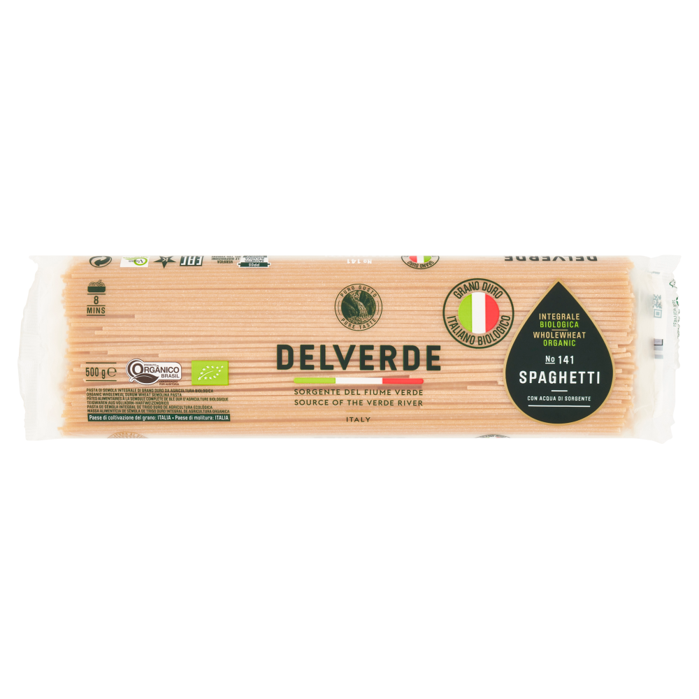 Delverde Integrale Biologica No 141 Spaghetti 500 g