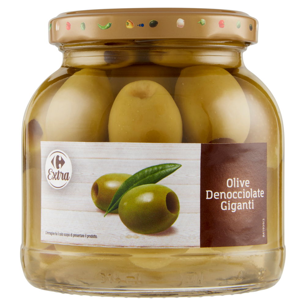 Carrefour Extra Olive Denocciolate Giganti 300 g