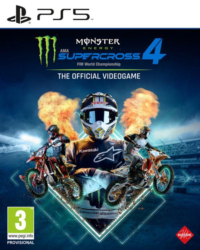 PLAION Monster Energy Supercross 4 Standard Inglese, ITA PlayStation 5