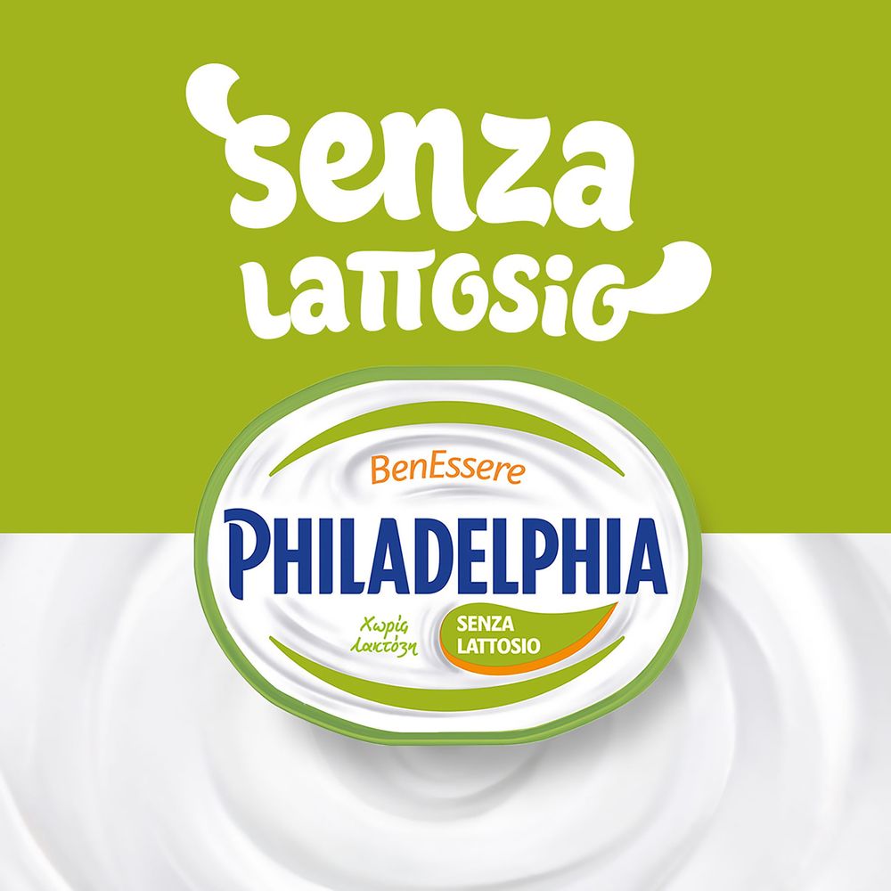 Philadelphia Senza Lattosio Formaggio Fresco cremoso Senza Lattosio Vaschetta 175g