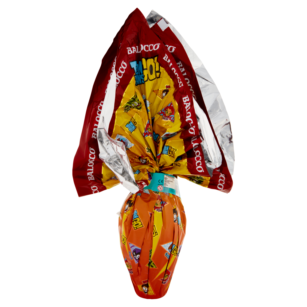 Balocco Uovo Cioccolato Finissimo al Latte Teen Titans Go! 240 g