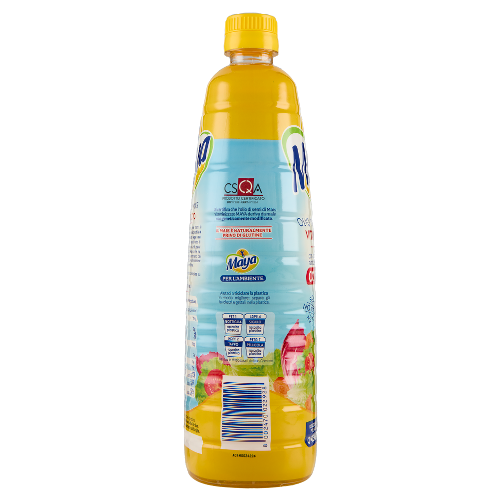 Maya Olio di Semi di Mais Vitaminizzato 1 L