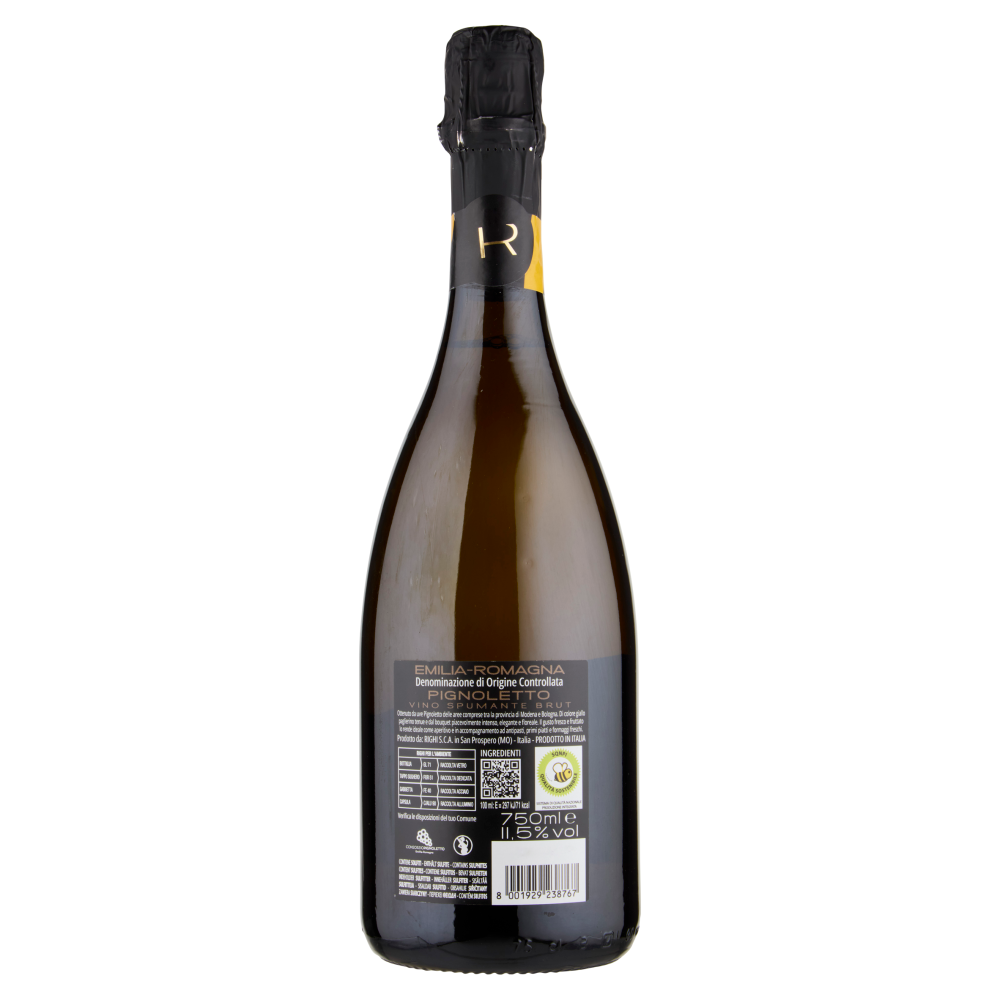 Righi Pignoletto Emilia-Romagna DOC Vino Spumante Brut 750 ml