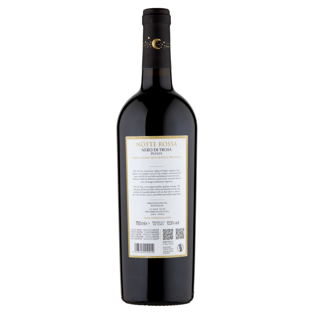 Notte Rossa Nero di Troia Puglia IGP 750 ml