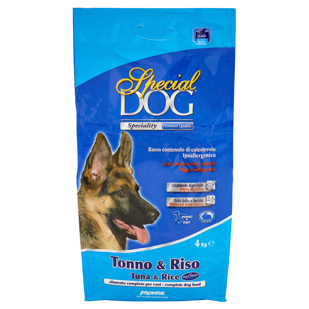Special Dog Speciality Premium Quality Tonno & Riso 4 kg