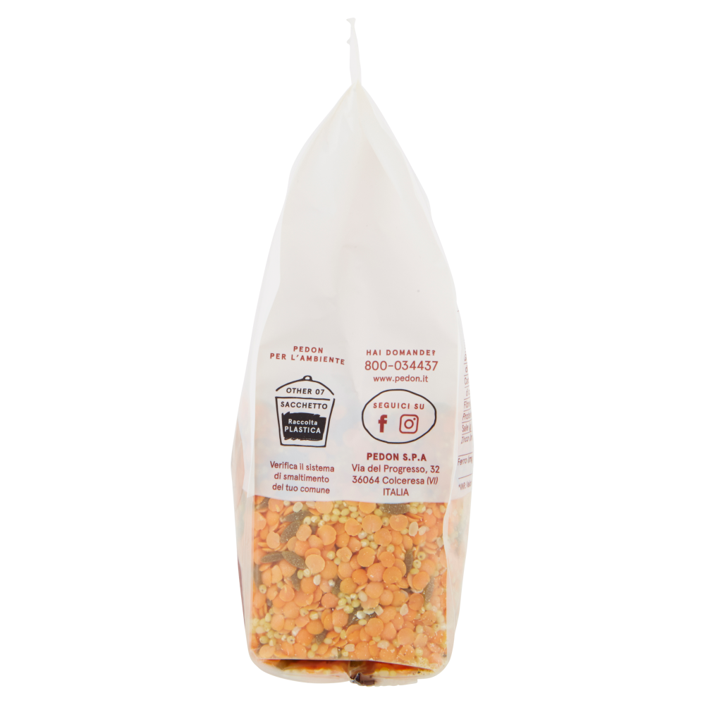 pedon I Salvaminuti Legumi e Miglio con semi di canapa 250 g