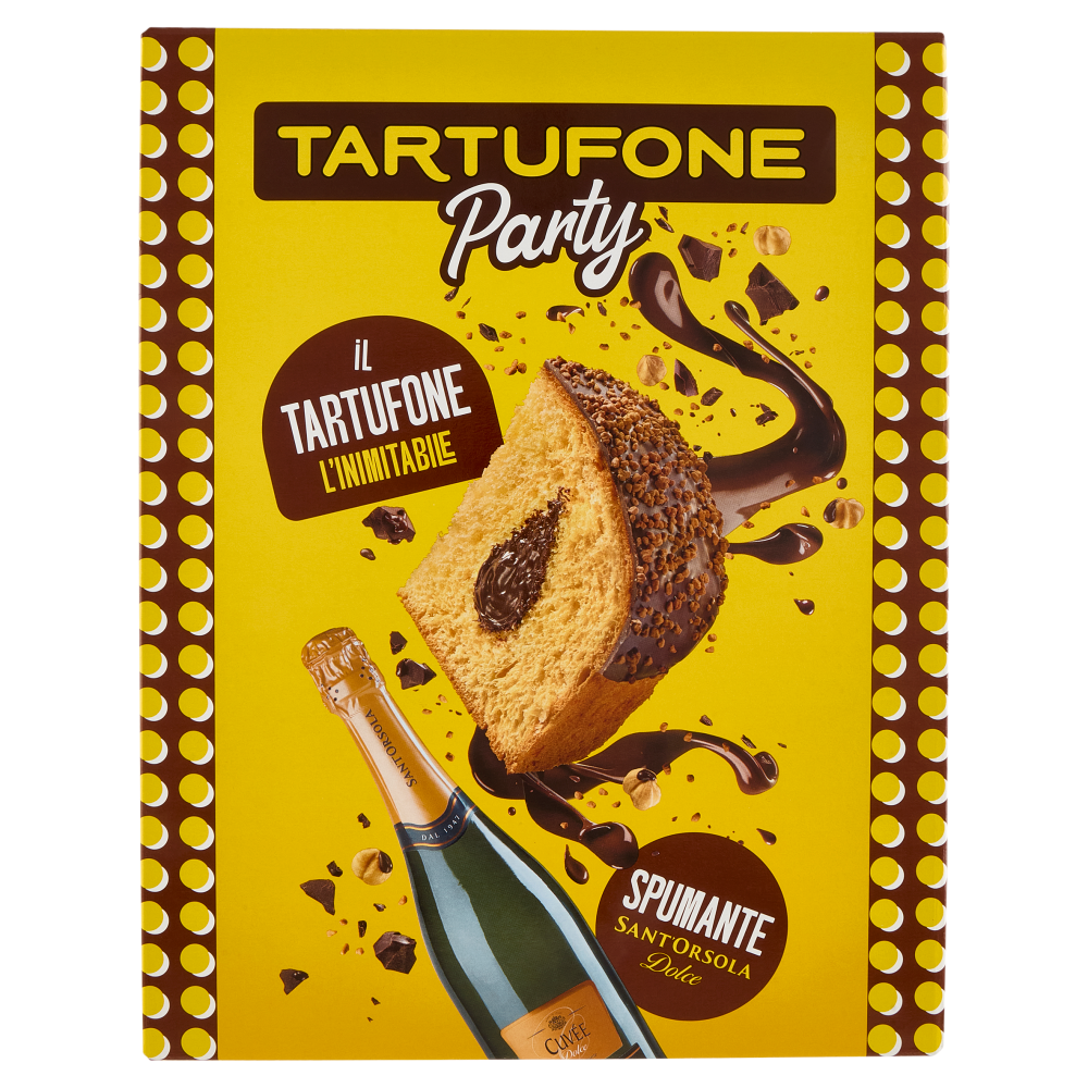 Tartufone Party il Tartufone 750 g + Spumante Sant'Orsola Dolce 75 cl