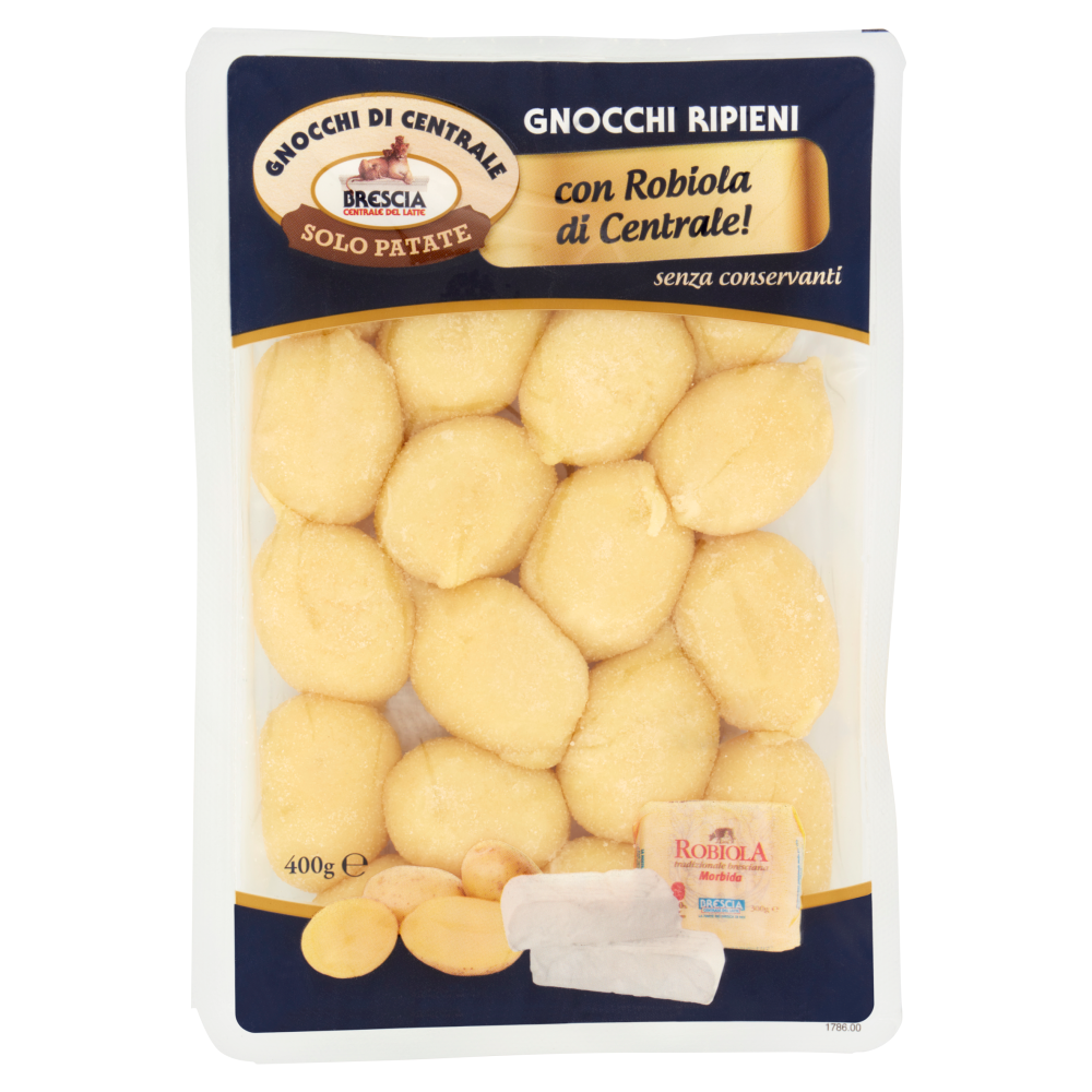 Brescia Gnocchi Ripieni con Robiola di Centrale! 400 g