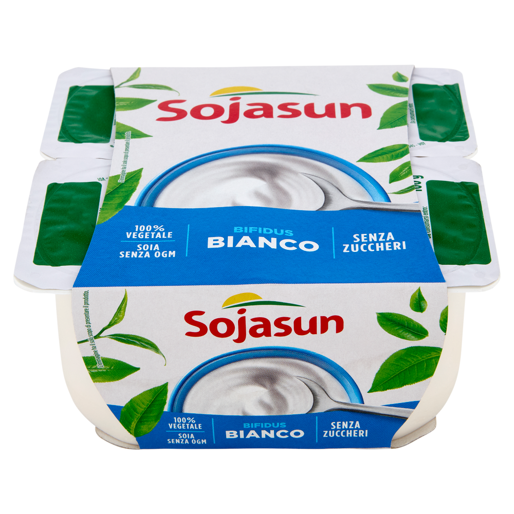 Sojasun Bifidus Bianco 4 x 100 g