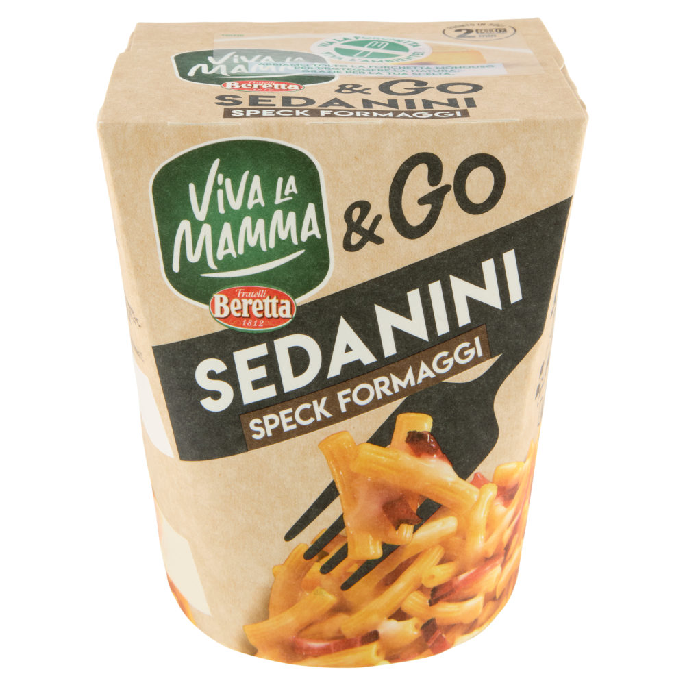 Viva la Mamma & Go Sedanini Speck e Formaggi 300 g