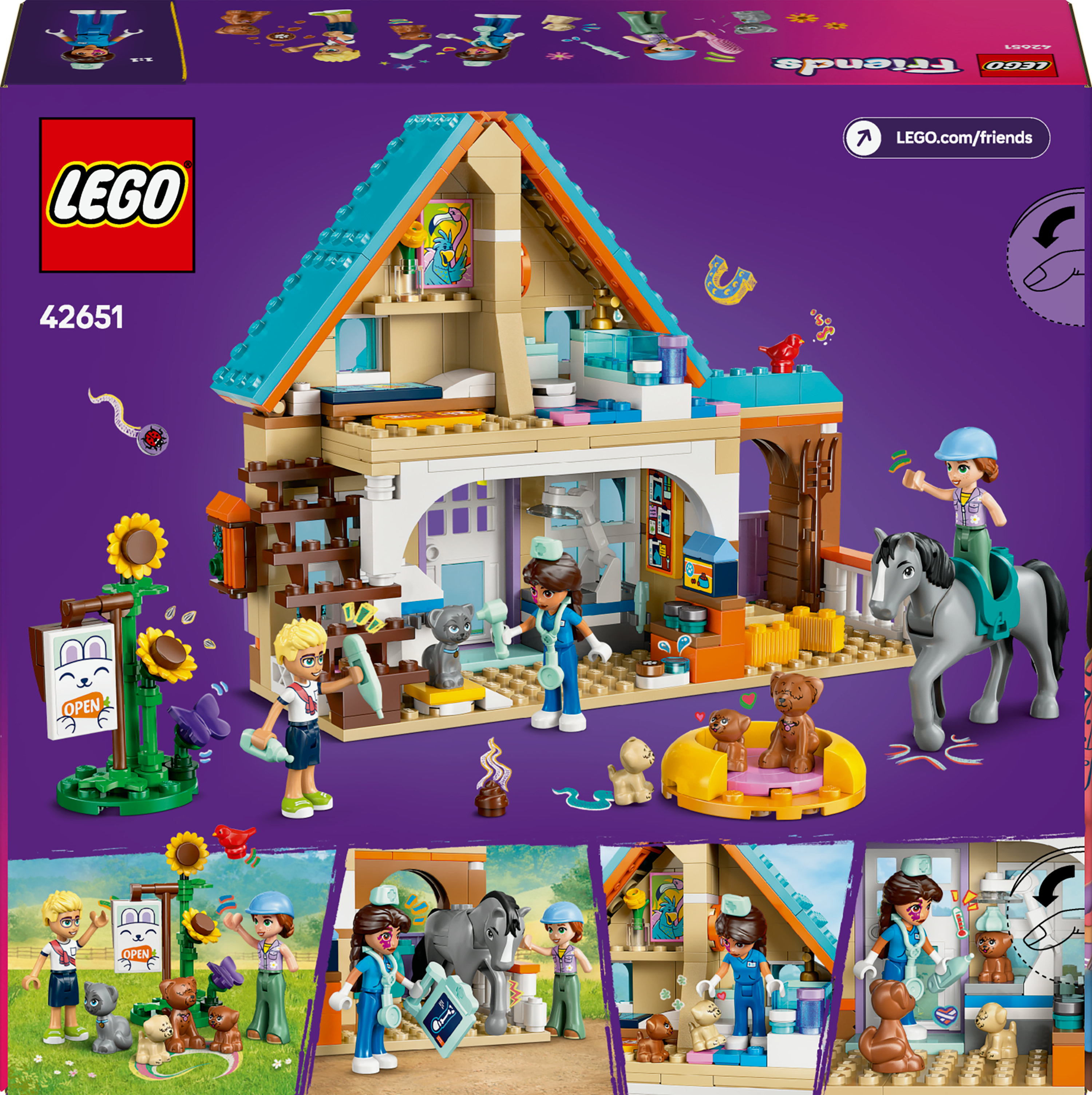 LEGO Friends Cavallo e clinica veterinaria