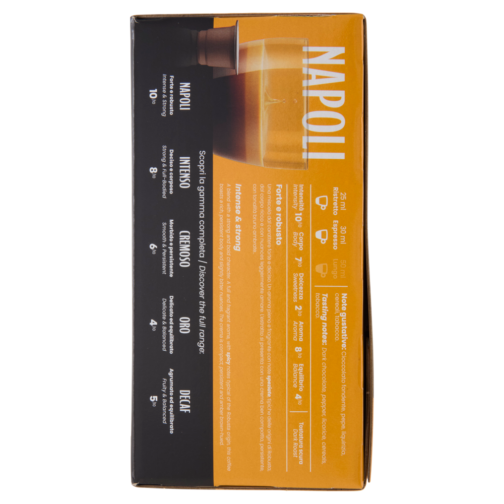 Caffè Vergnano 1882 Napoli Capsule Compatibili Nespresso* 50 x 5 g