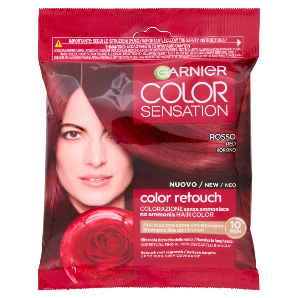Garnier Color Sensation color retouch Colorazione senza ammoniaca Rosso
