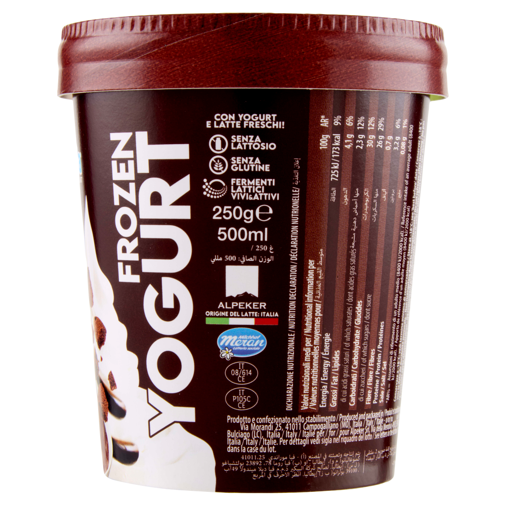 Yogurteria Frozen Yogurt Crema al Cacao & Crumble 250 g