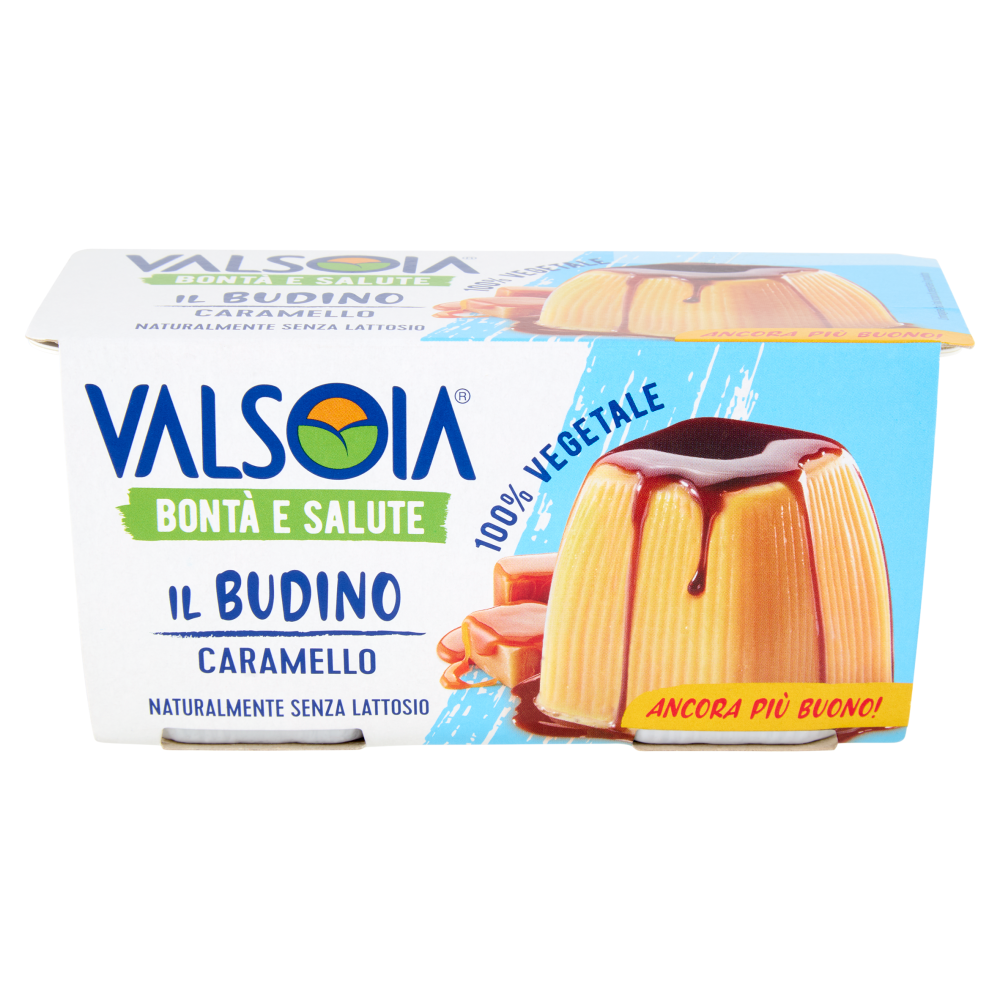 Valsoia Bontà e Salute il Budino Caramello 2 x 115 g