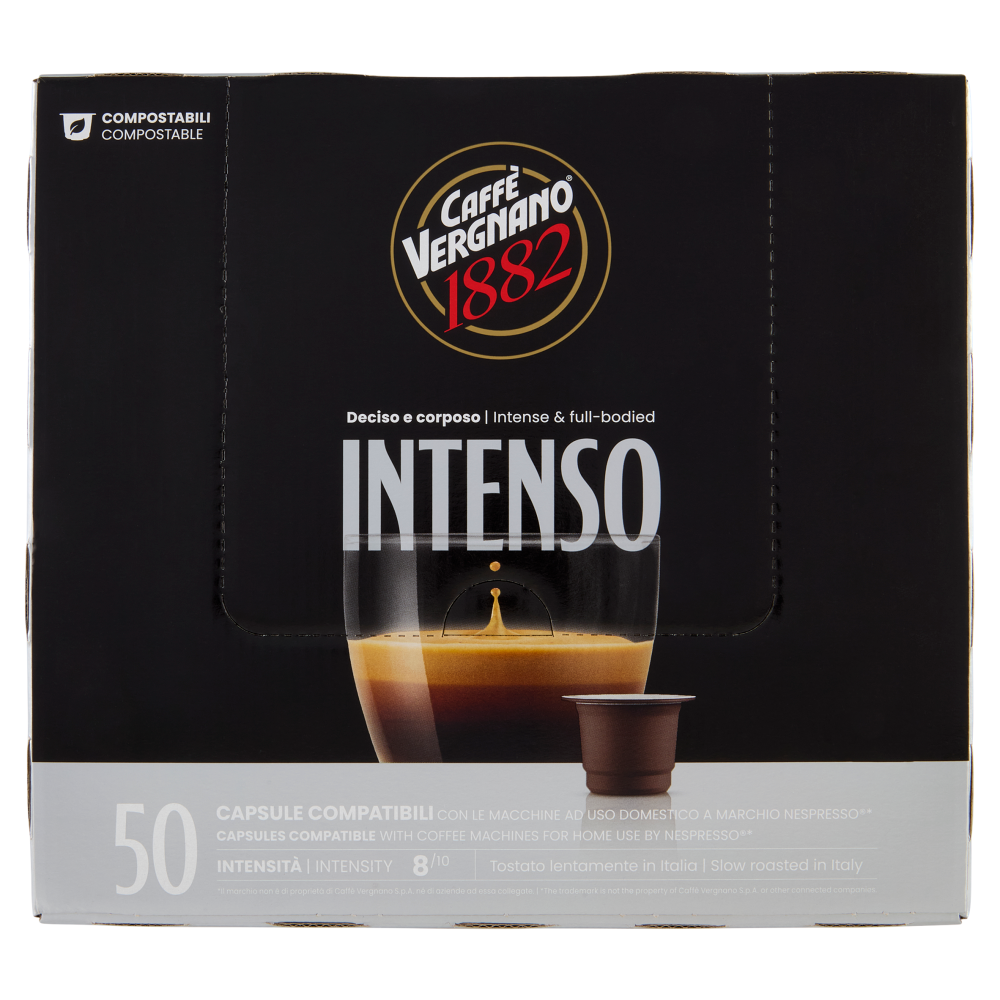 Caffè Vergnano 1882 Èspresso1882 Intenso Compostabile** Capsule