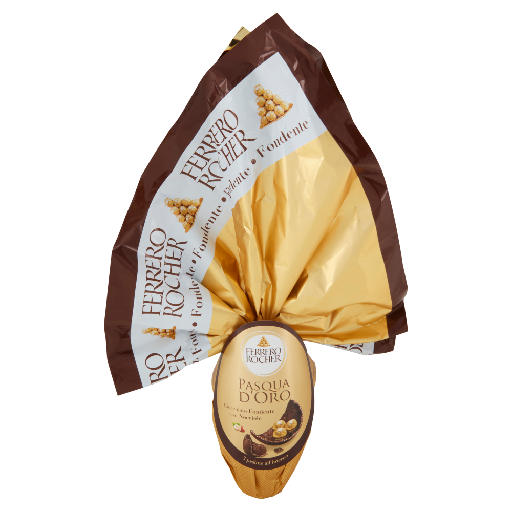 Ferrero Rocher Pasqua d'Oro Cioccolato Fondente con Nocciole 212,5 g