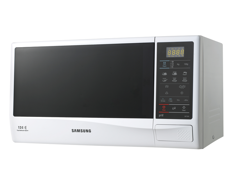 Samsung GE732K forno a microonde Superficie piana Microonde con grill 20 L  750 W Bianco | Carrefour