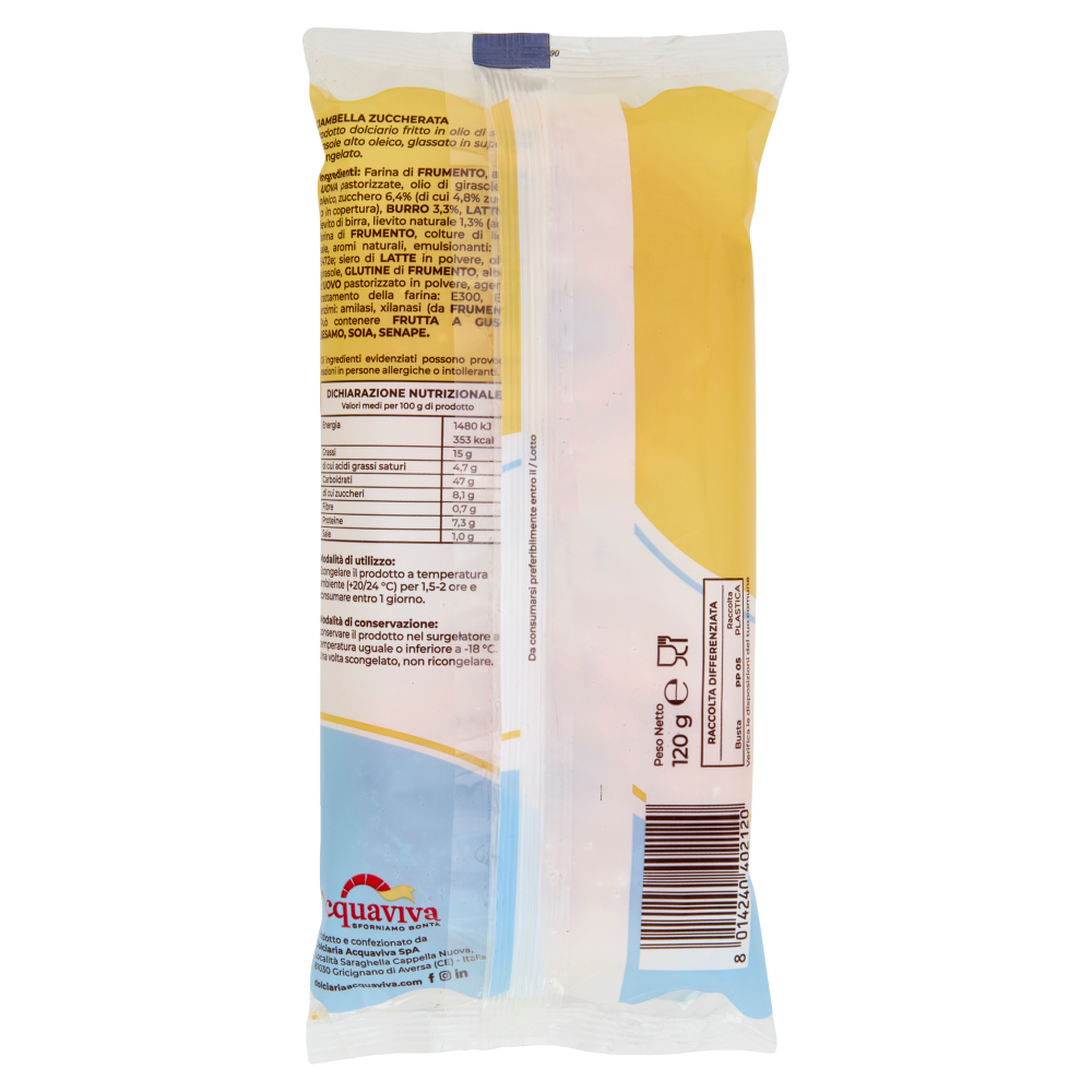 Roundy Ciambella Zuccherata 2 Pezzi 120 g