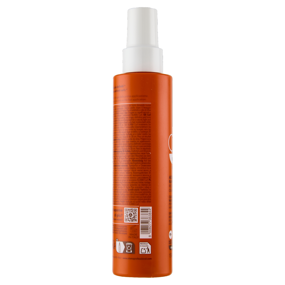 Alama Professional Curl Re-Activator Acqua Ravviva Ricci 150 ml