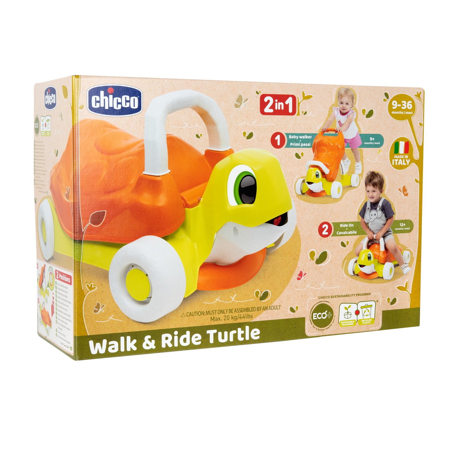 Chicco Tartaruga Primipassi 2in1