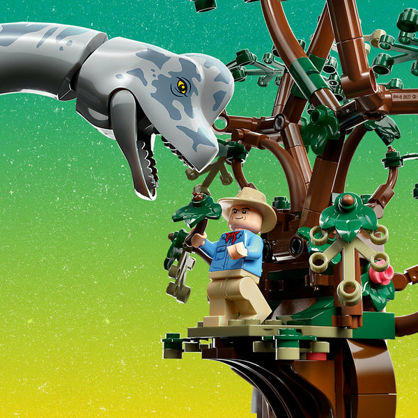 LEGO Jurassic World La scoperta del Brachiosauro
