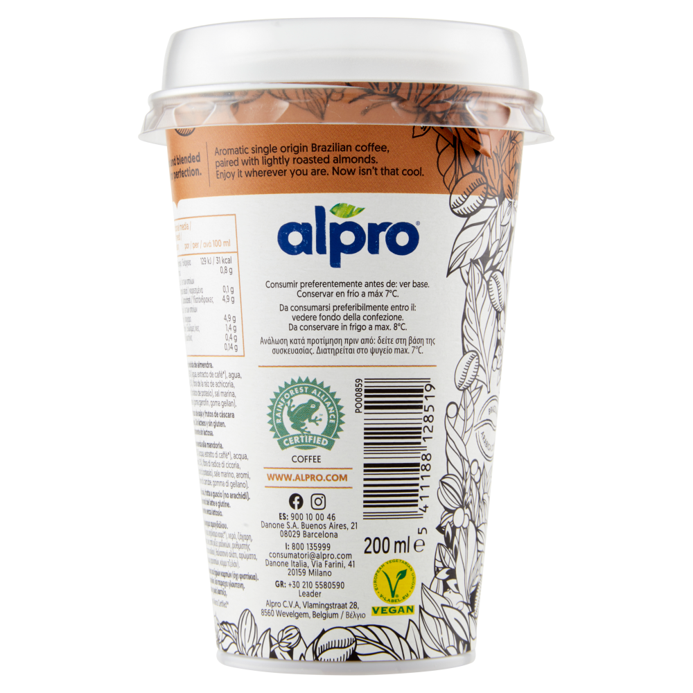 alpro Vegetal Baristas Caff&egrave; Almond 200 ml