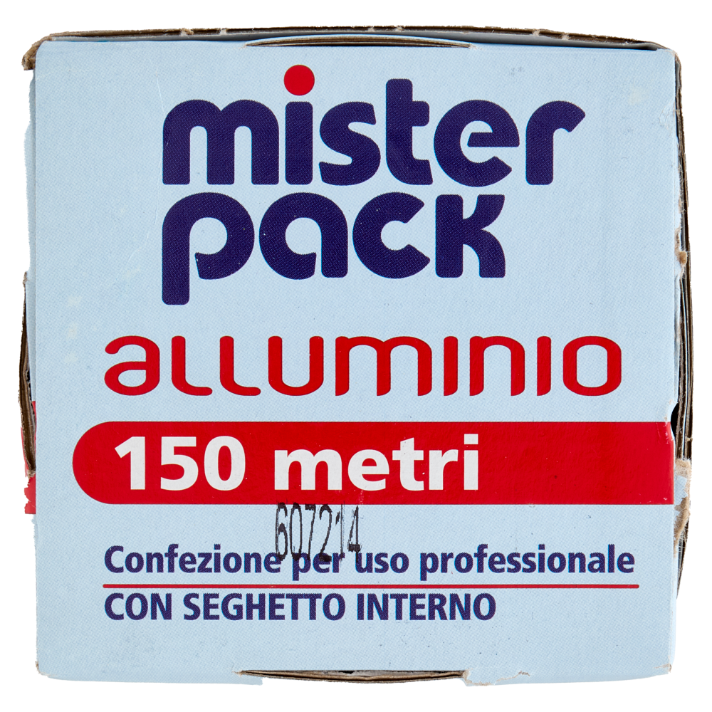mister pack alluminio 150 metri