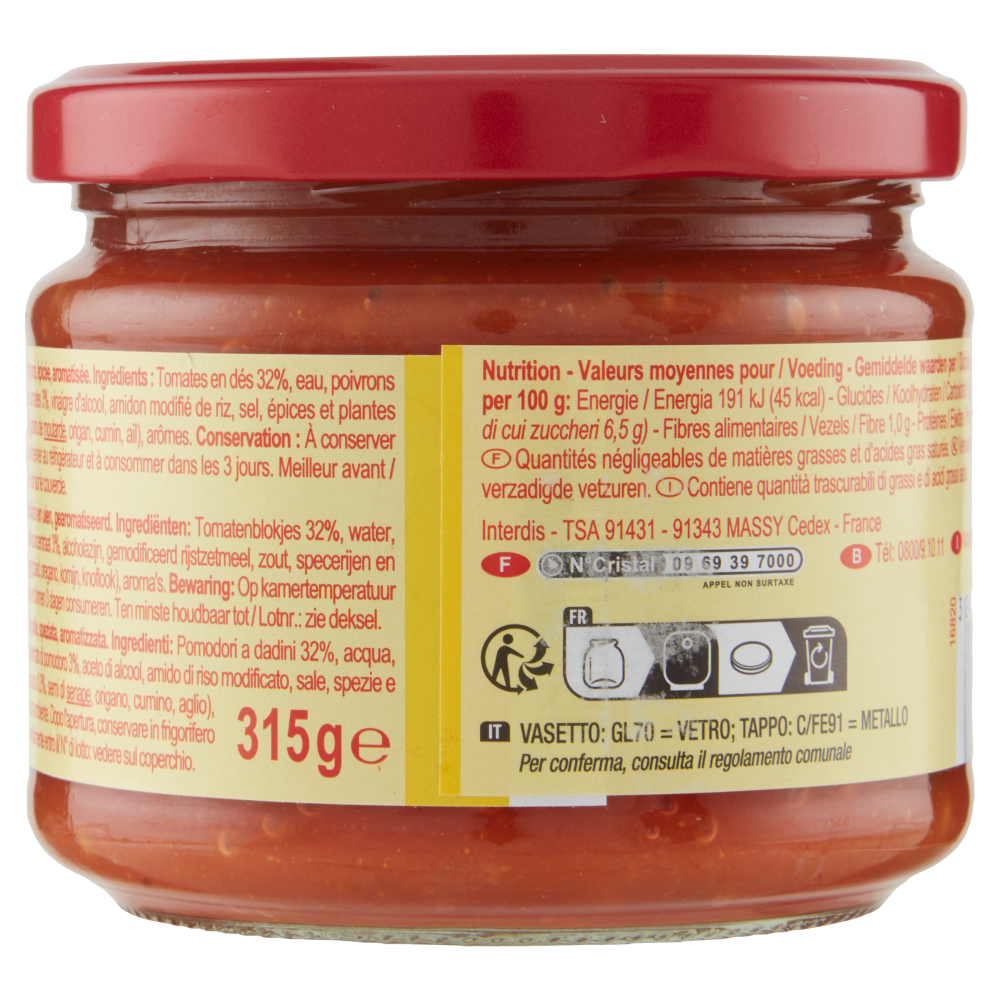 Carrefour Sensation Spicy Salsa 315 g