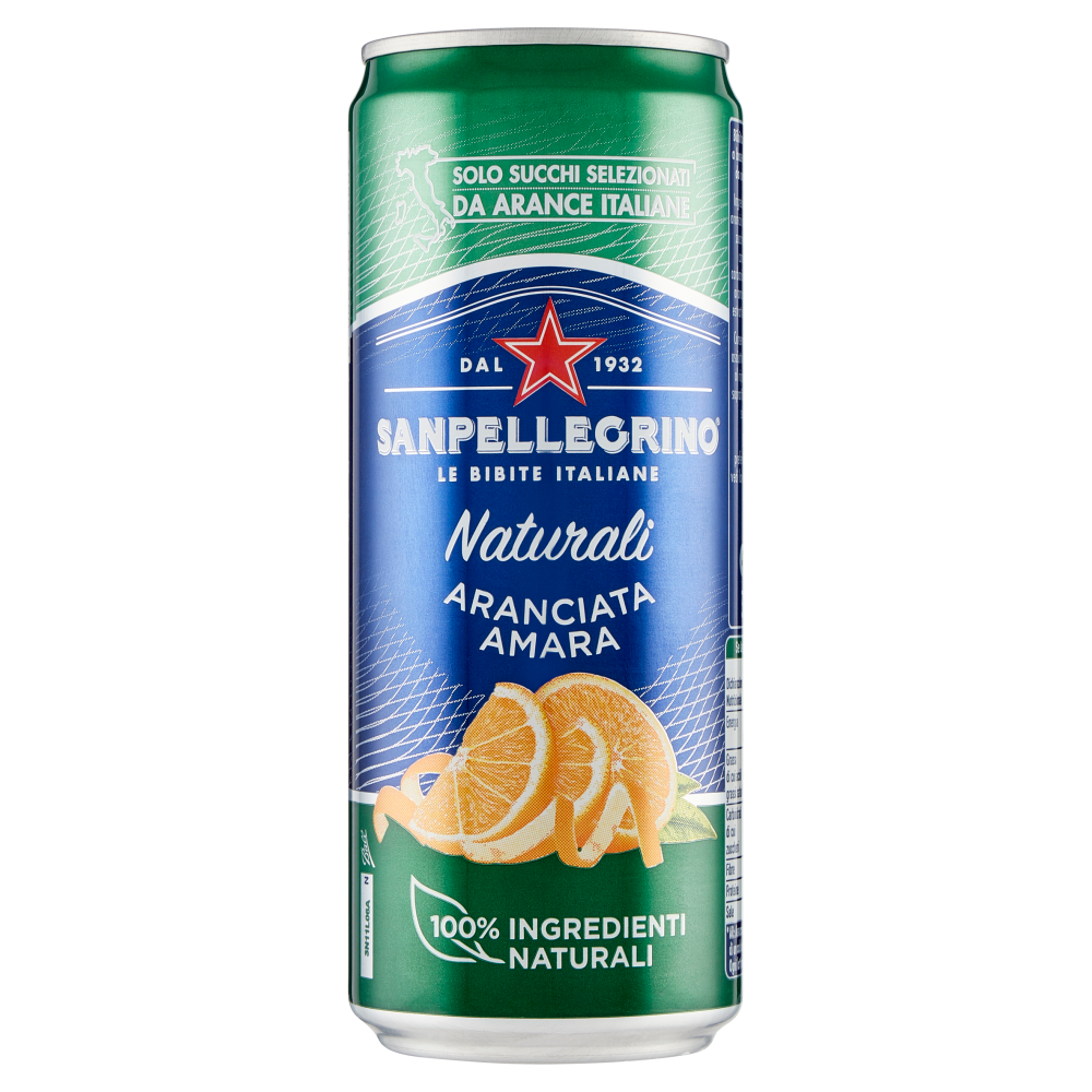 SANPELLEGRINO Naturali Aranciata Amara 33 cl