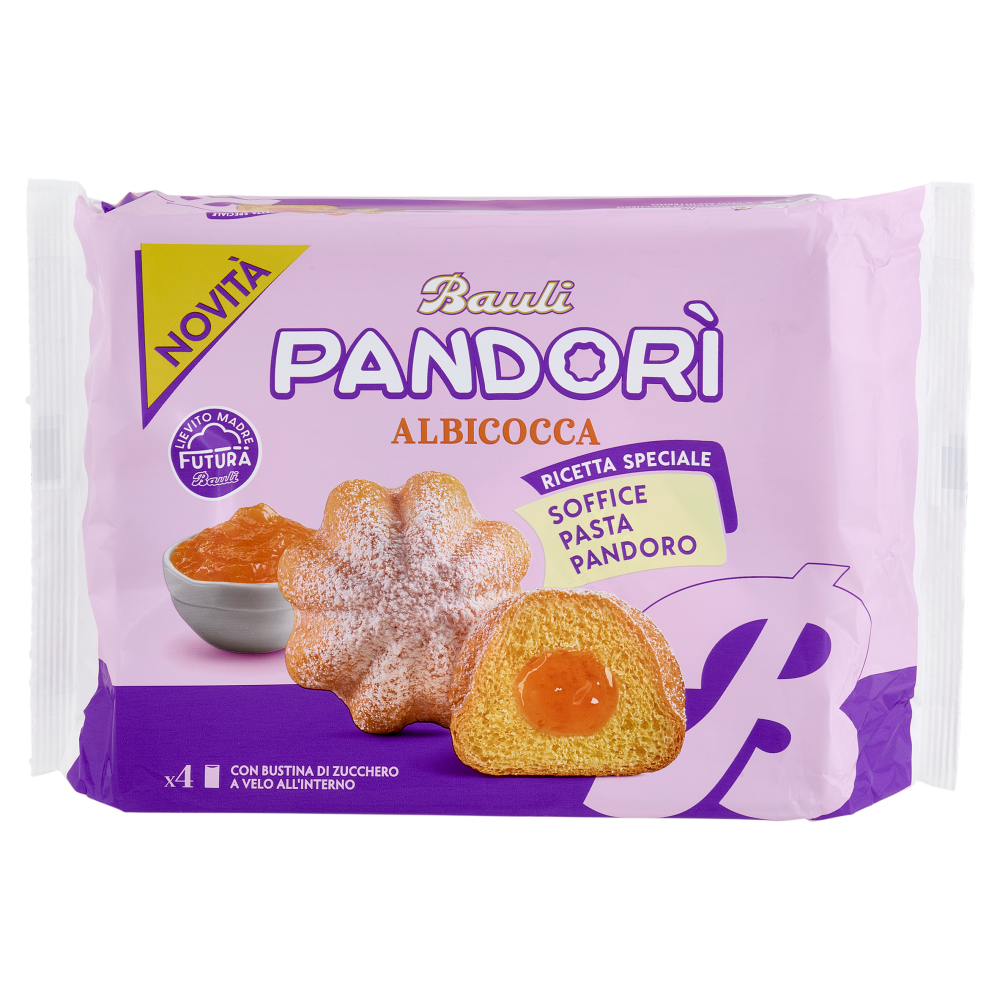Bauli Pandorì Albicocca 4 x 42 g