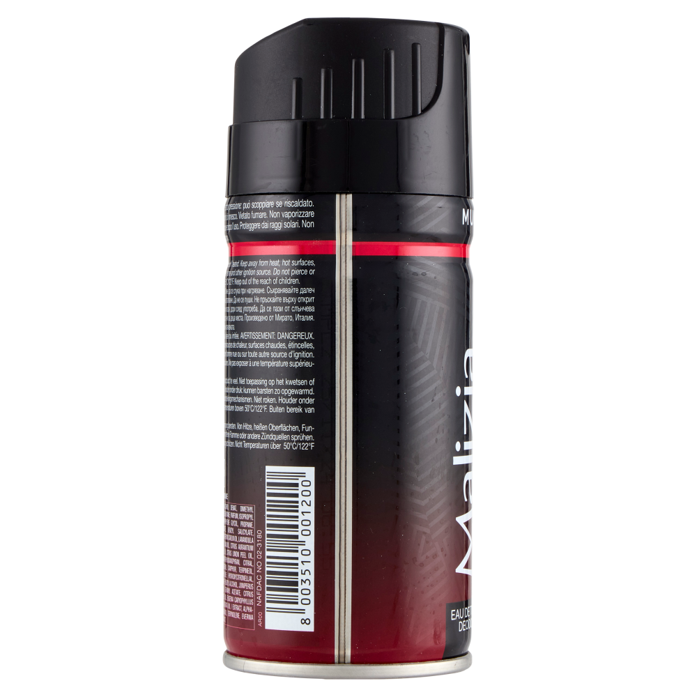 Malizia Uomo Musk Eau de Toilette Deodorant 150 mL