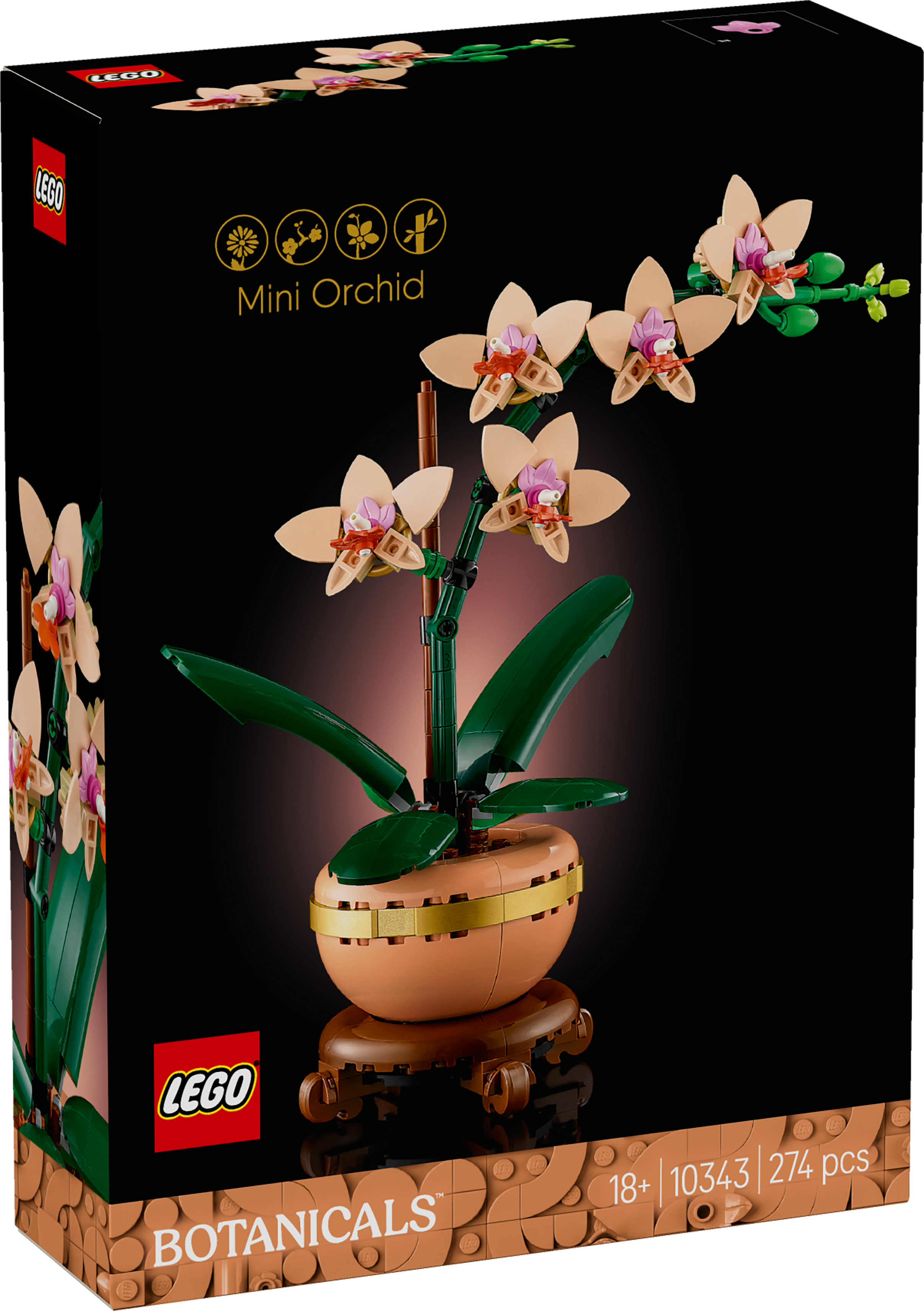 LEGO Botanicals Mini-orchidea