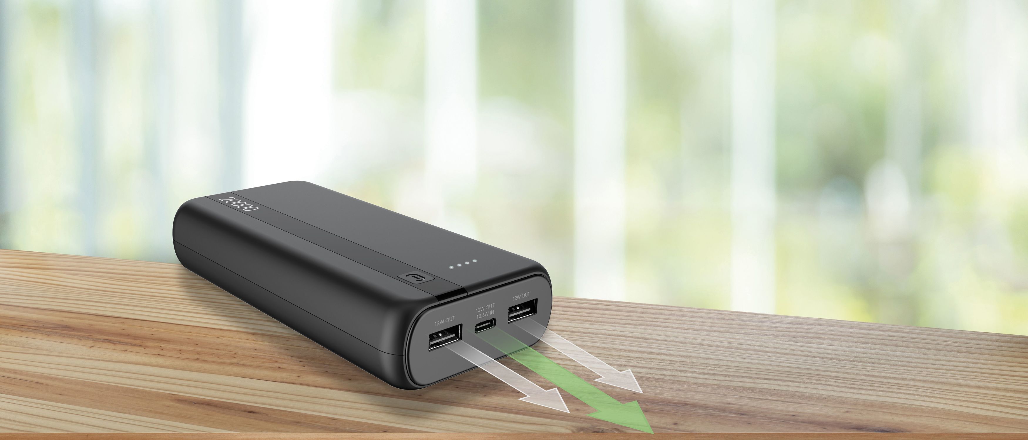 Cellularline Power Bank 20000 Caricabatterie Portatile 20000mAh