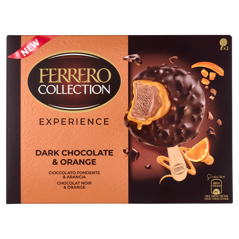 Ferrero Collection Experience Cioccolato Fondente & Arancia 3 x 46 g