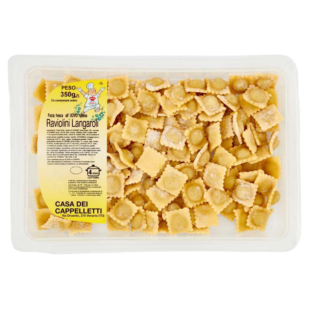 Casa dei Cappelletti Raviolini Langaroli 350 g