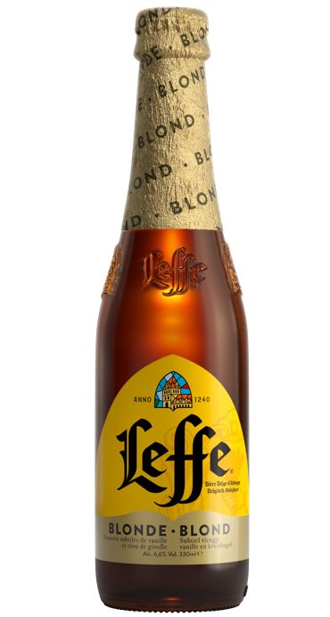 Leffe Blonde, bottiglia 33cl